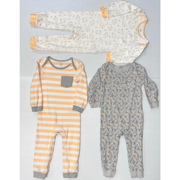 Kids Baby Unisex Amazon Essentials 24M One Pieces Set Carrot Bunny NWOT Orange - Picture 2 of 9